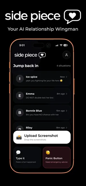 Side Piece: Dating Wingman screenshot 1