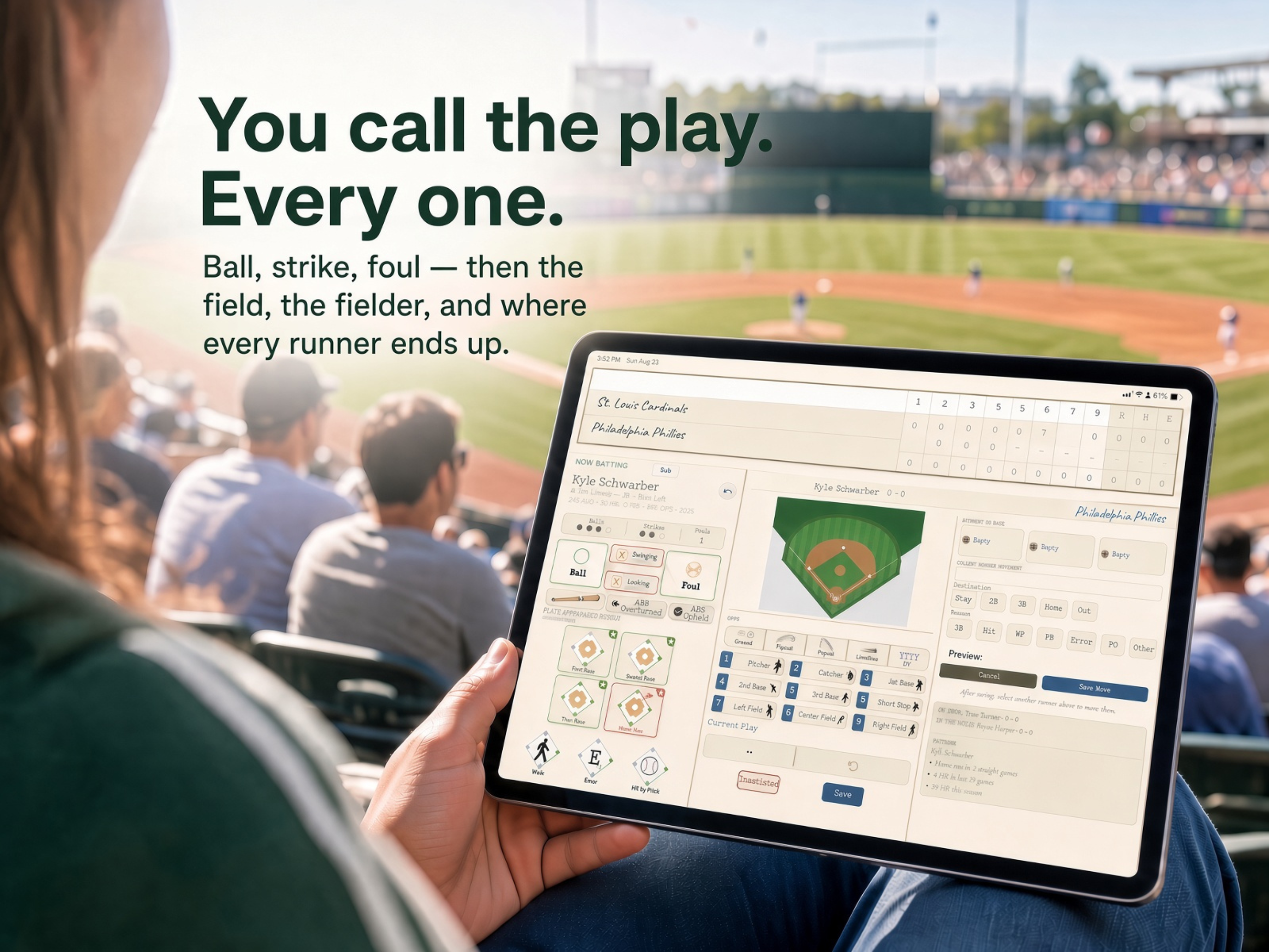 Scorebook: Baseball Scoring screenshot 7