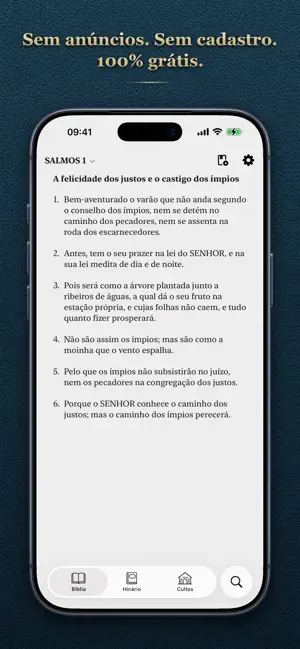 Bíblia e Hinário 5 CCB iPhone screenshot 2