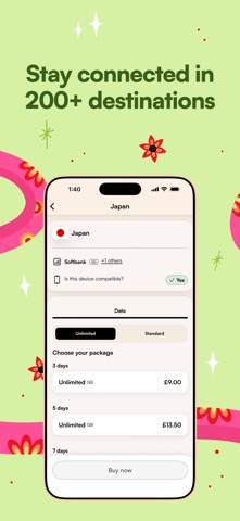 Airalo: eSIM for travel & data App Store preview screenshot 2