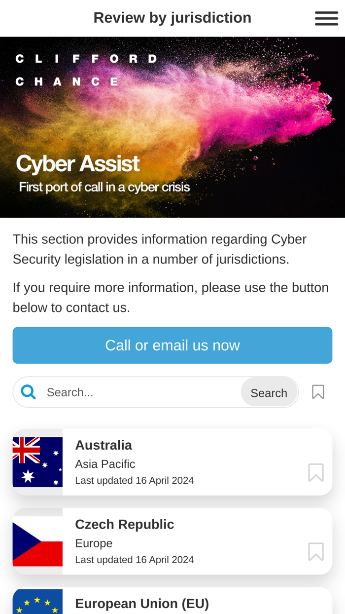 Clifford Chance Cyber Assist