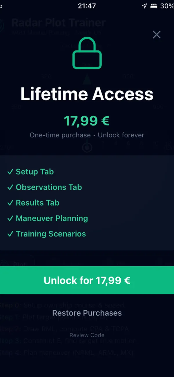 #4. RadarPlot Pro Trainer (iOS) Podle: Paulina Praciak