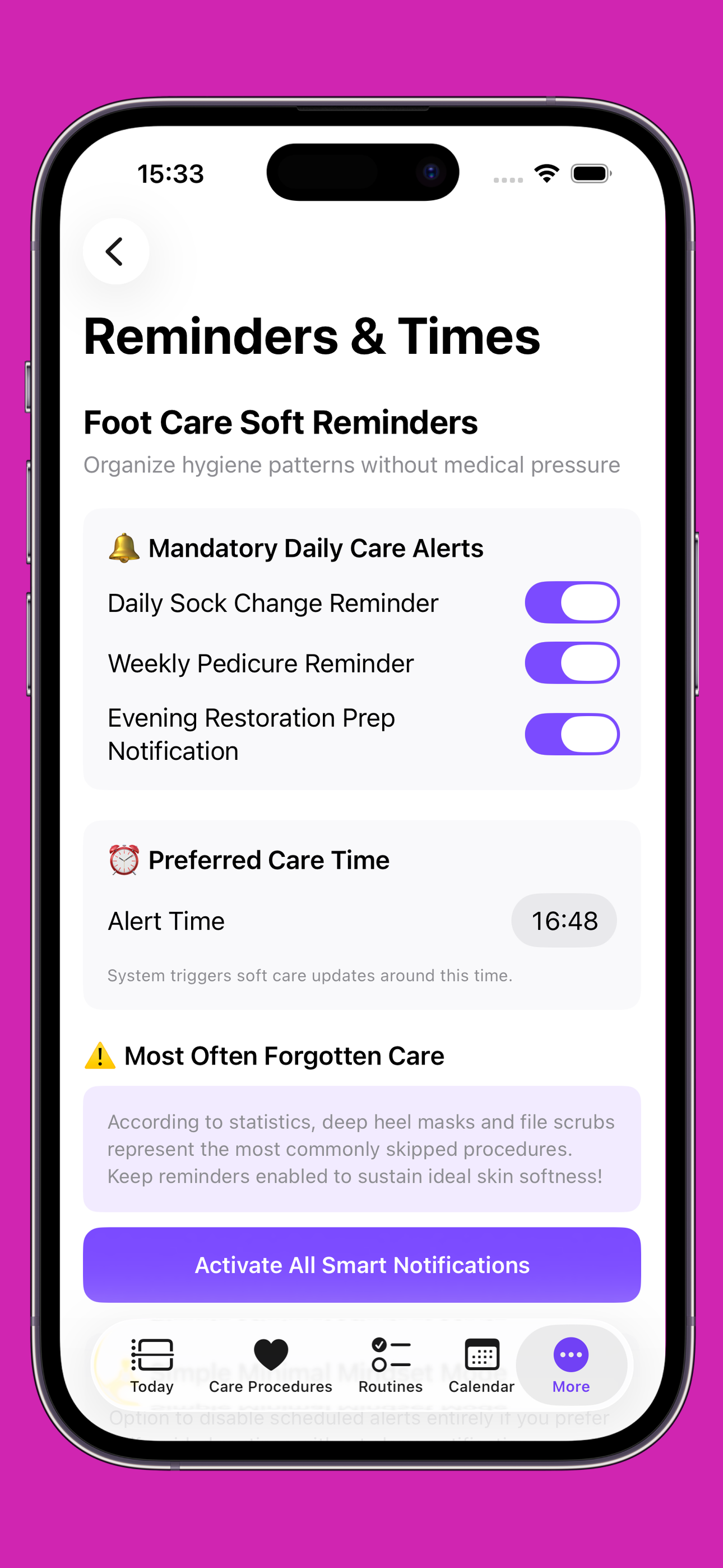 FeetFilter:Plan Wellness