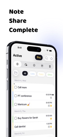 AvoDo: Shared Notes & Tasks screenshot