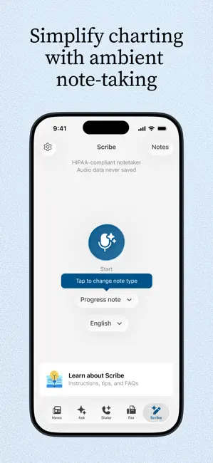Doximity iPhone screenshot 4
