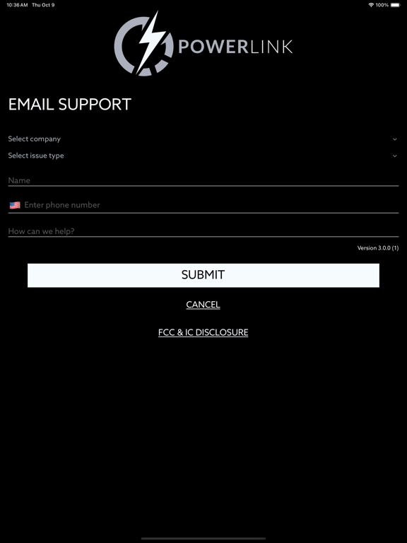 App screenshot