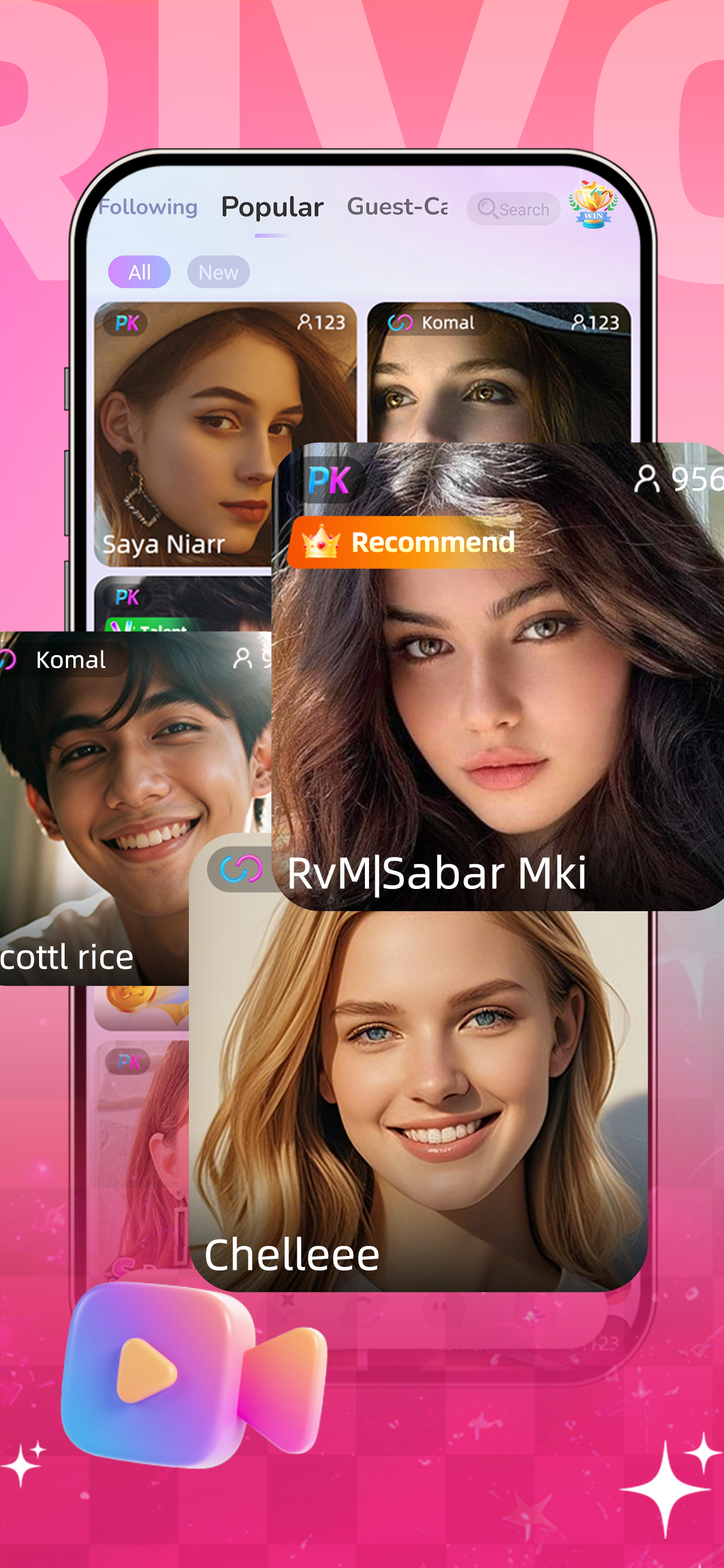 Rivo Live - Streaming  Chat