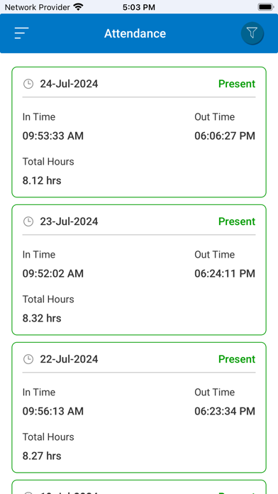 Screenshot #2 pour MyWorkMyDay