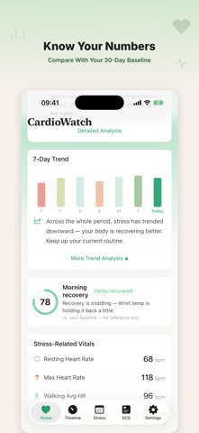 CardioWatch Pro Screenshot 3 of 7