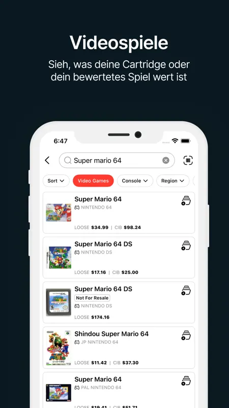 PriceCharting: SKS, Spiele+ screenshot 10 of 10