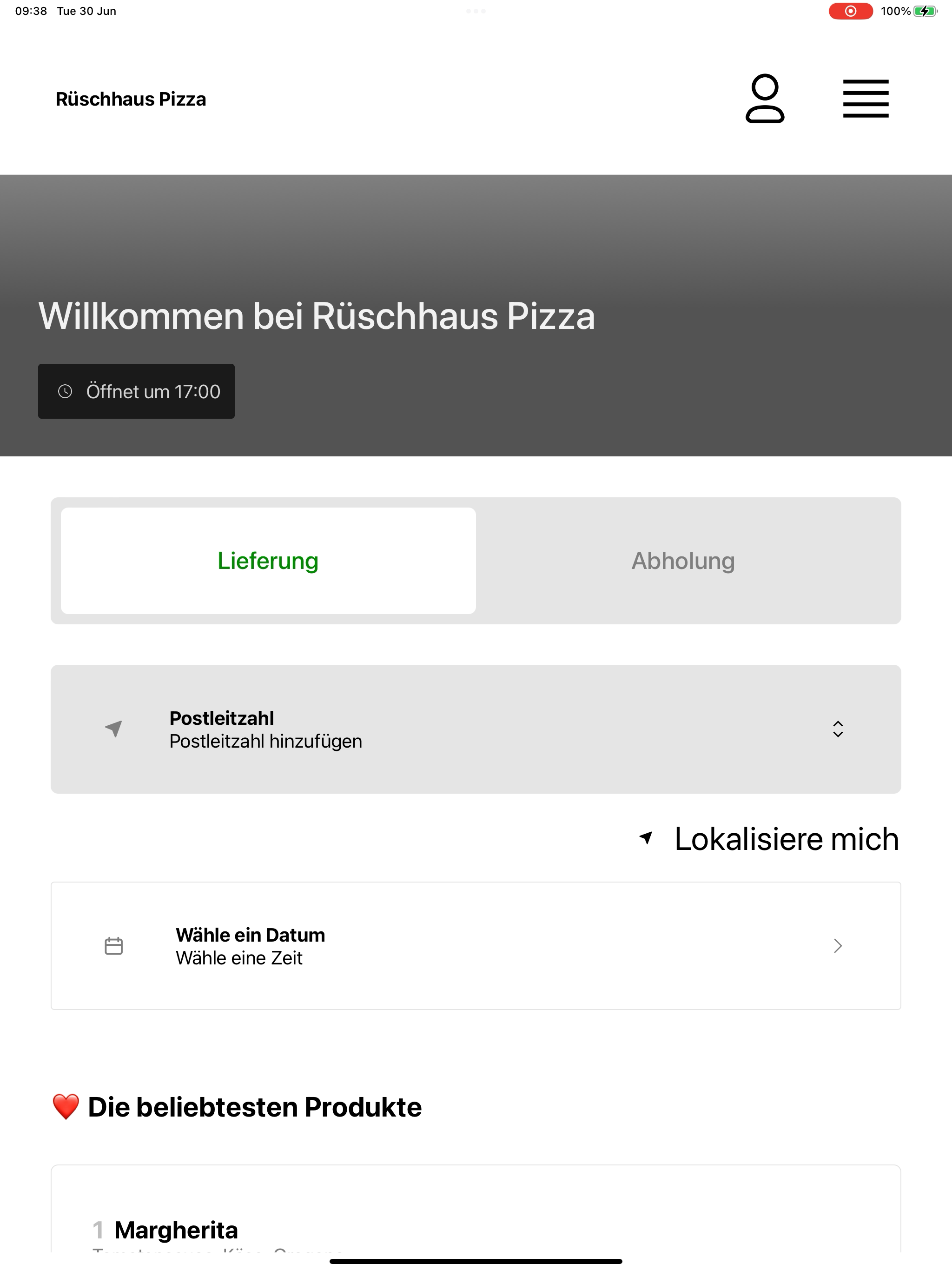 Rüschhaus Pizza screenshot 13