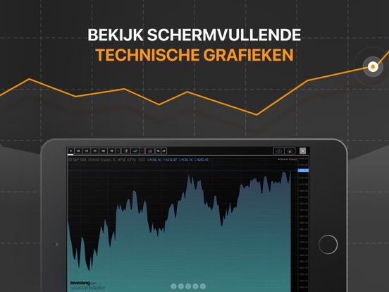 Investing.com: beursinformatie iPad app afbeelding 2