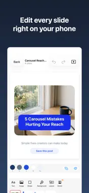 Carousel: AI Posts for Insta screenshot 3