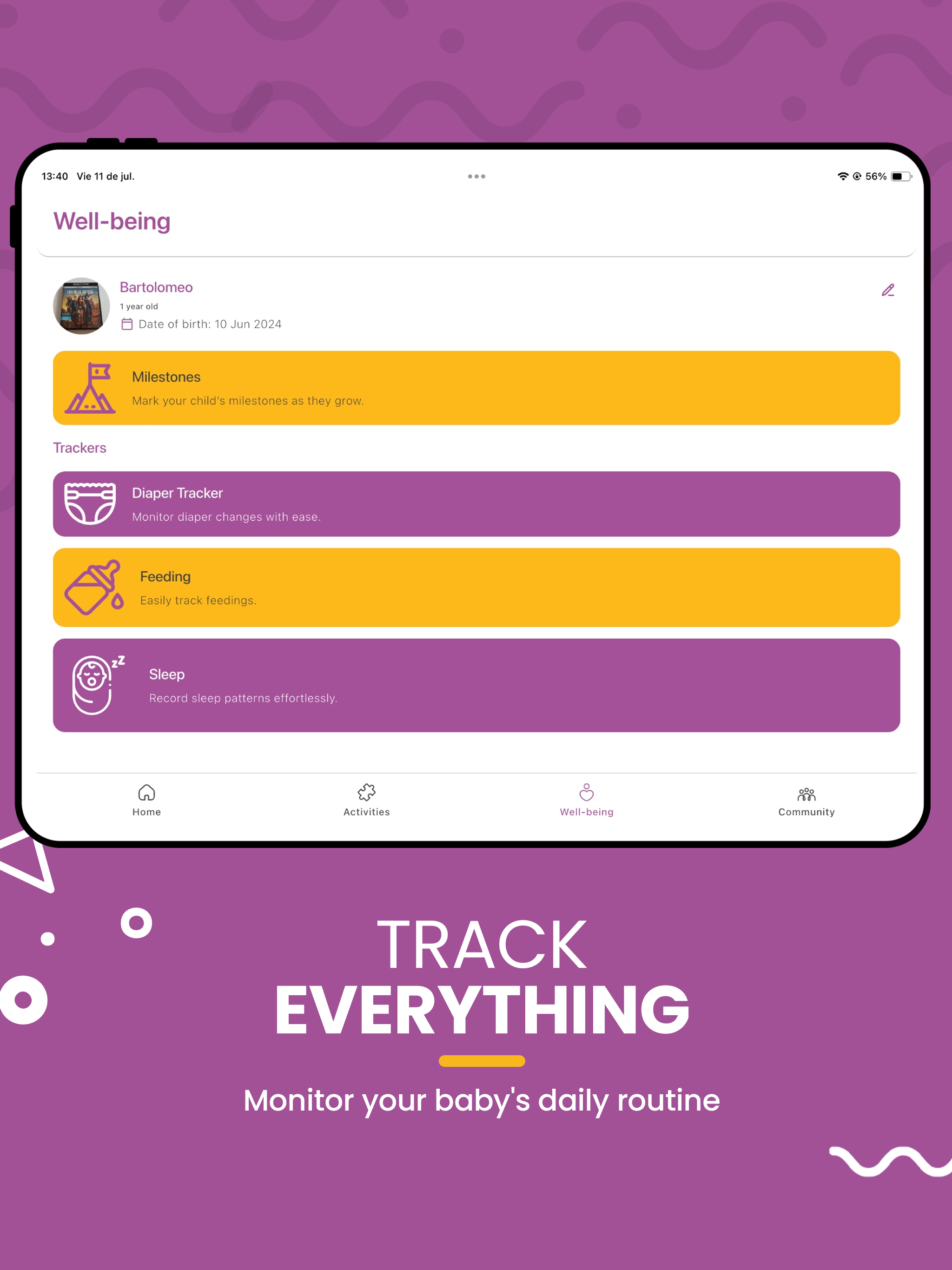 Cocoon Parenting App
