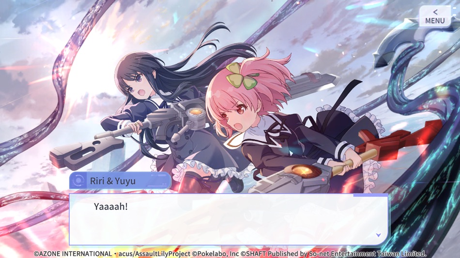 #1. Assault Lily Last Bullet W (iOS) 由: So-net Taiwan Limited