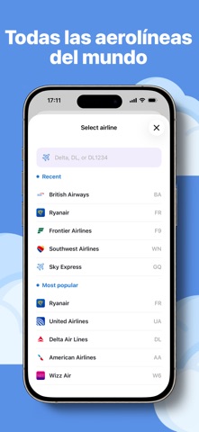 OnlyFlights - Sigue tus vuelos iPhone screenshot 9