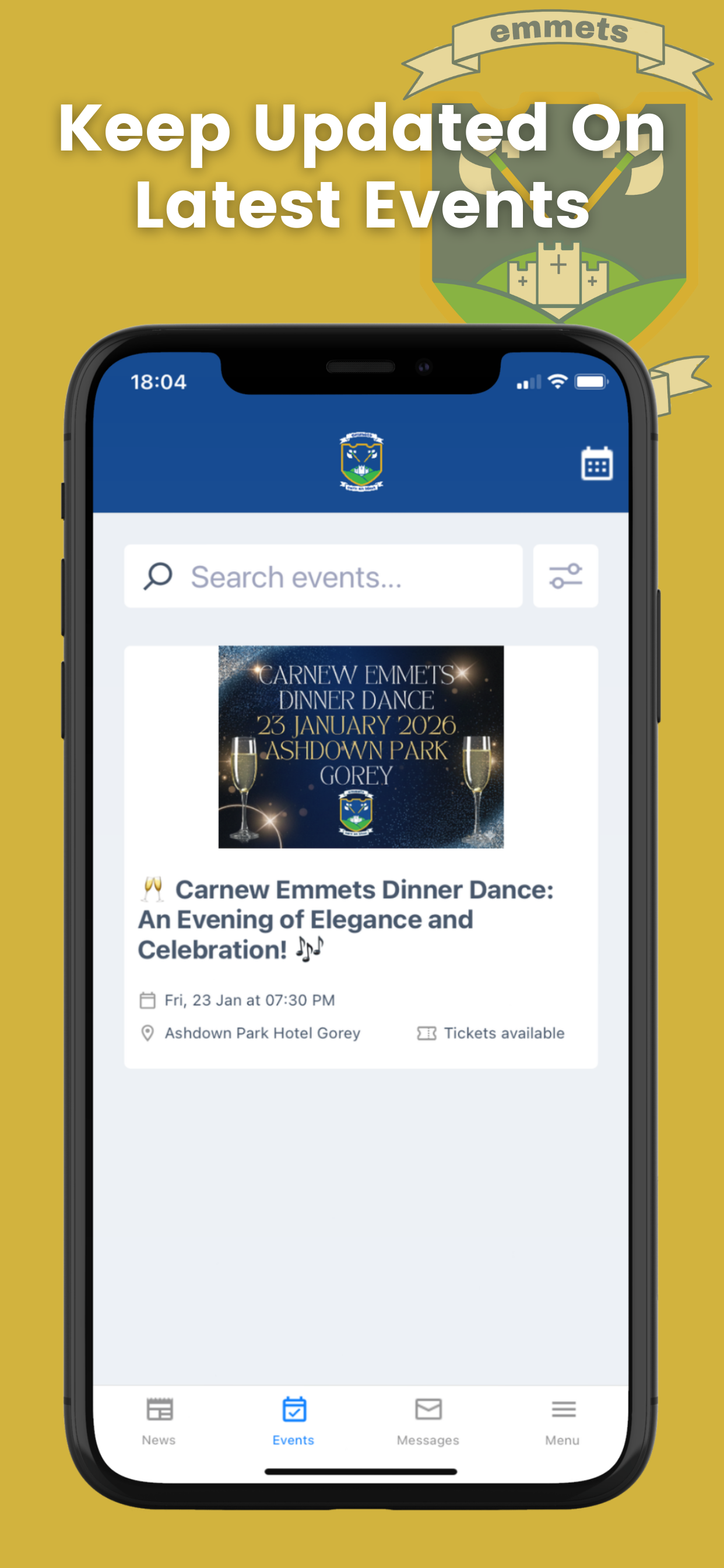 Carnew Emmets GAA screenshot 3
