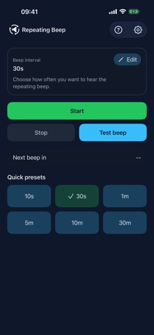 Repeating Beep Screenshot 1 of 2