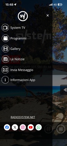 Radio System app screenshot