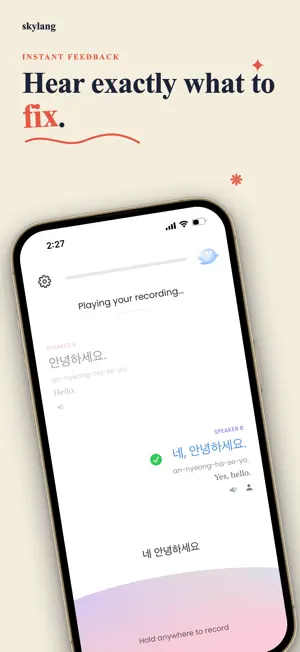 Skylang – Learn Korean screenshot 3