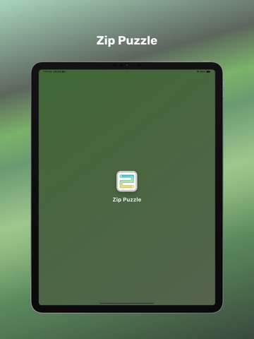 Zip Puzzle iPad screenshot