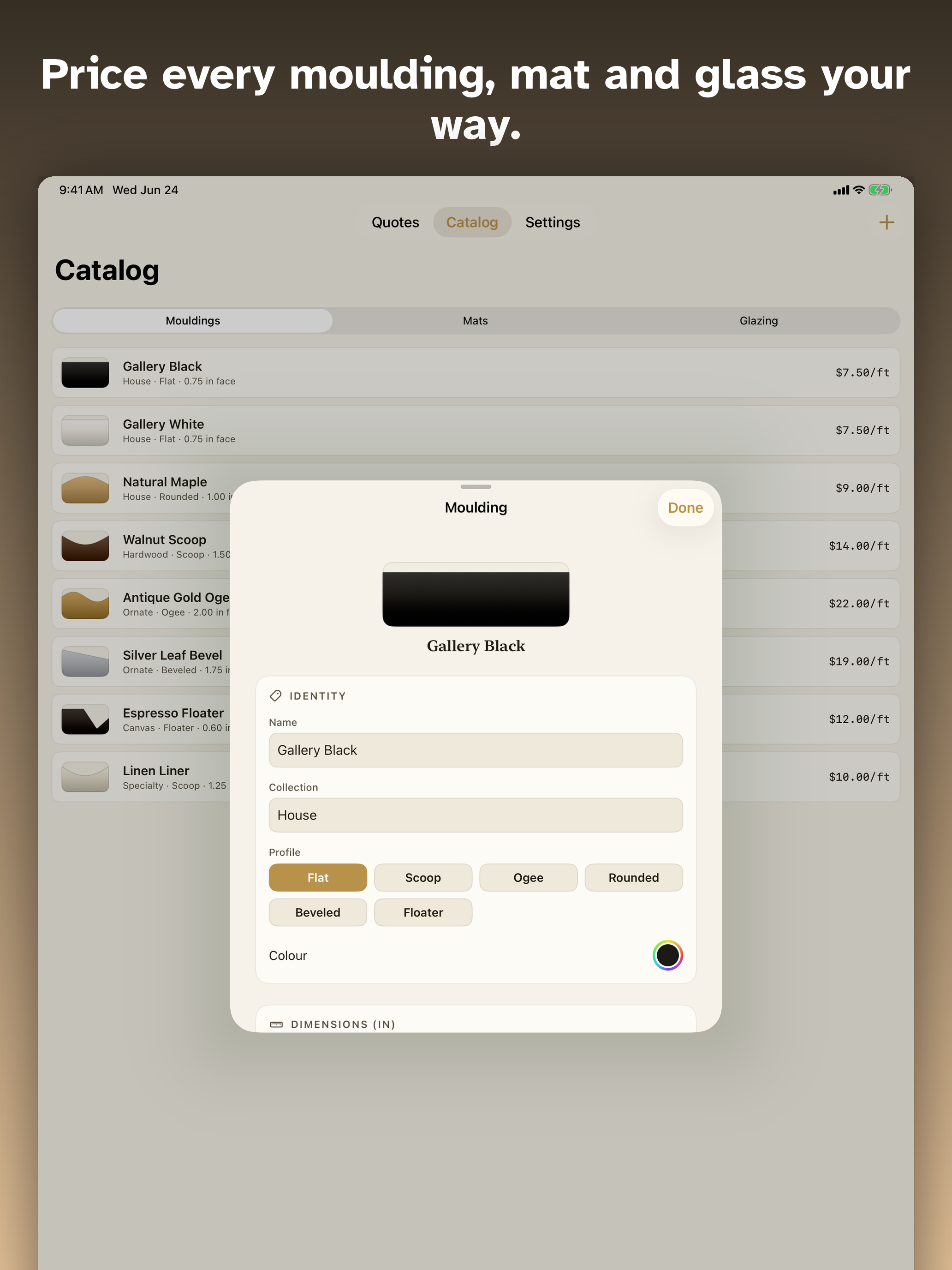Mitre: Picture Framing Studio screenshot 17