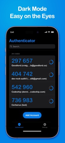 Tap2 - 2FA Authenticator App Screenshot 5 of 5