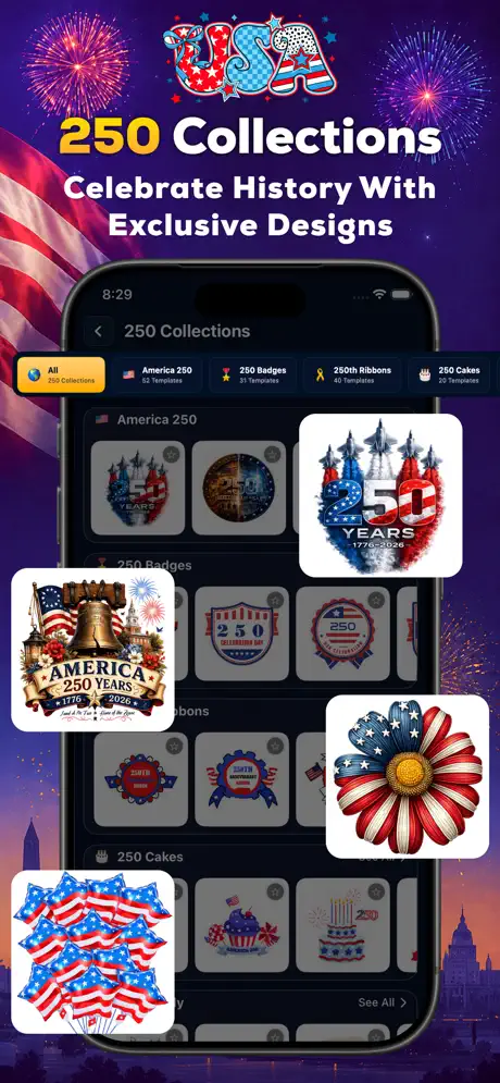 America 250 Designs screenshot 2