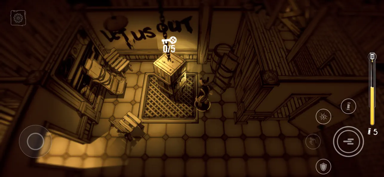 #4. Bendy: Lone Wolf (iOS) By: Joey Drew Studios Inc.