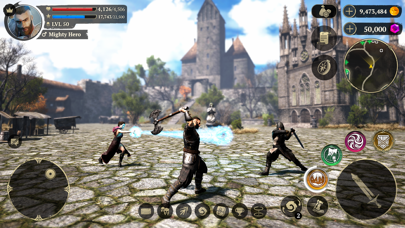 Screenshot from Evil Lands: Epic MMORPG game