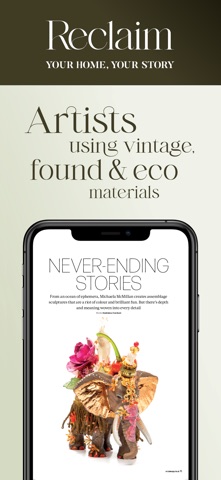 RECLAIM. iPhone screenshot