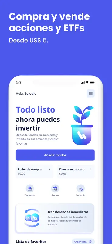 Hapi: Invierte en la Bolsa screenshot 3 of 8