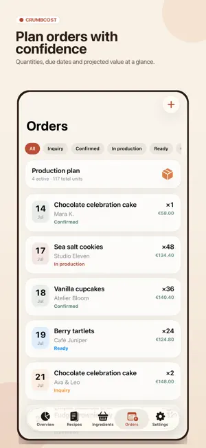 CrumbCost: Recipe Costing screenshot 4