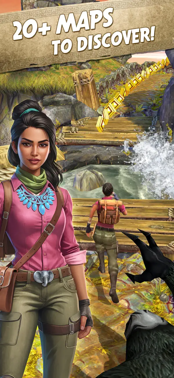 Temple Run 2: Endless Escape iPhone Spiel Screenshot 9 – Spiele