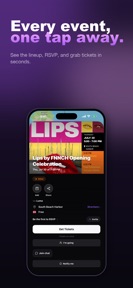 Modality: Event Discovery screenshot