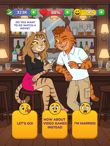 Business Cat: Life Simulator iPad screenshot