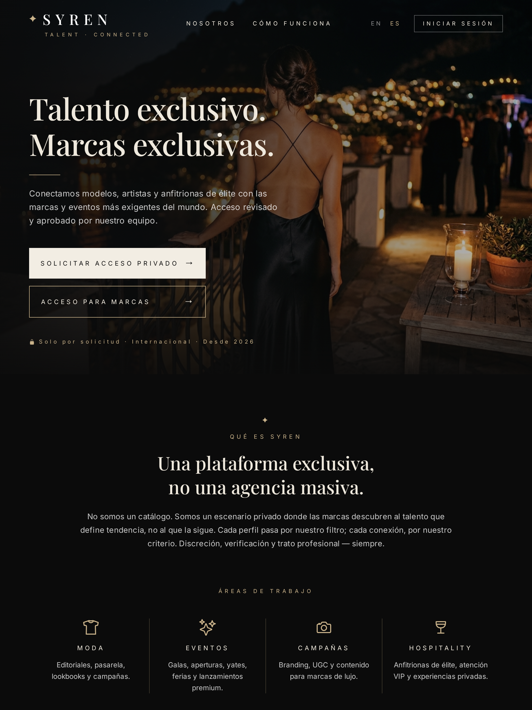 SYREN · Talent connected