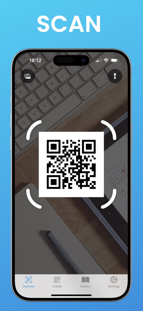 QR Scanner' - Utilities App | MWM