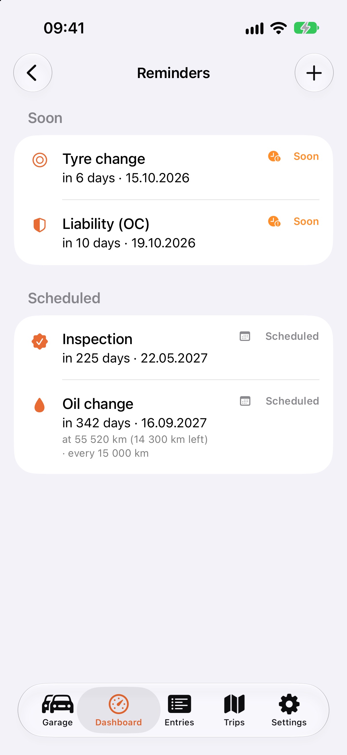 Screenshot 4 of Motorly: Car Cost Tracker