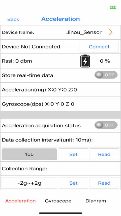 Screenshot 4 of JINOU Acceleration Beacon App