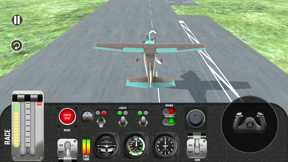 #7. Flight Plane Pilot Simulator (iOS) 来自: Wahab Ahmad