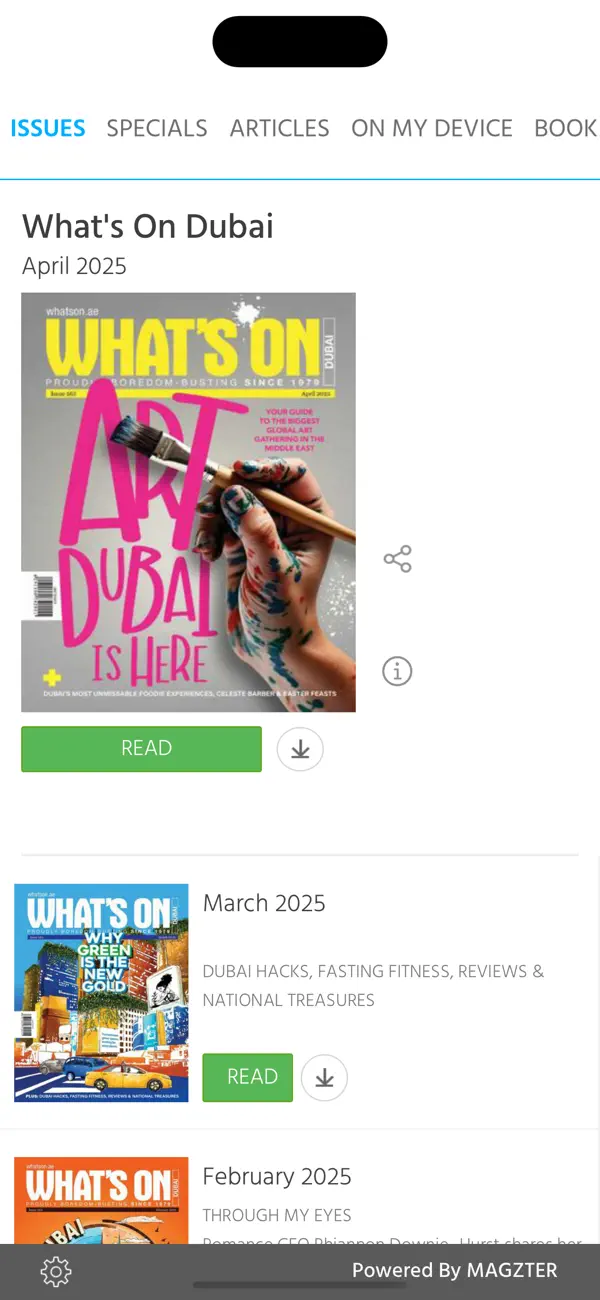 Screenshot #1 pour What's On Dubai