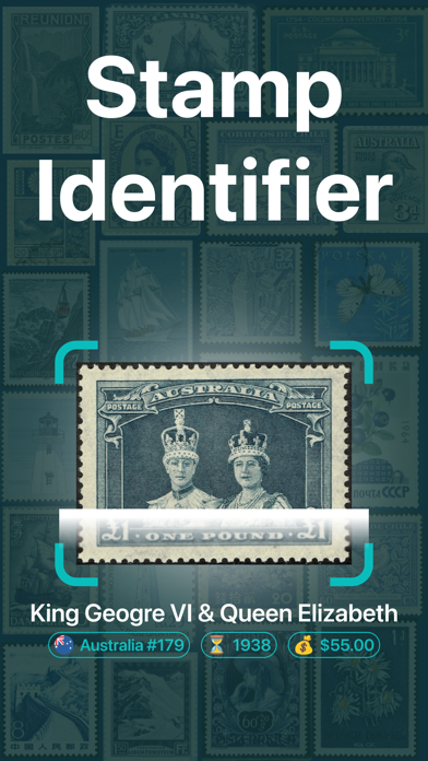 Stamp Identifier Stamp Scanner Screenshot
