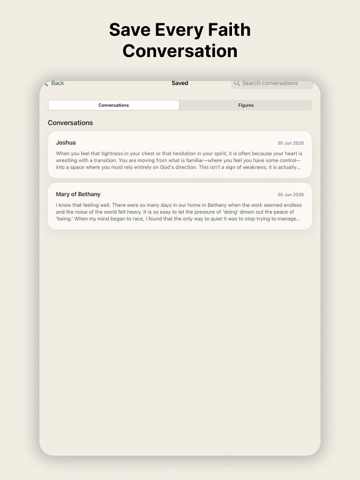 Holy Chat: With Bible Prophets iPad screenshot