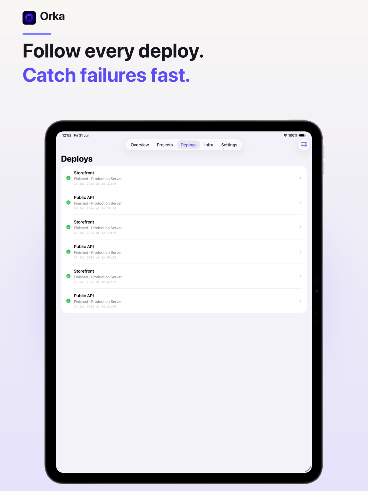Screenshot 7 of Orka - Coolify Client