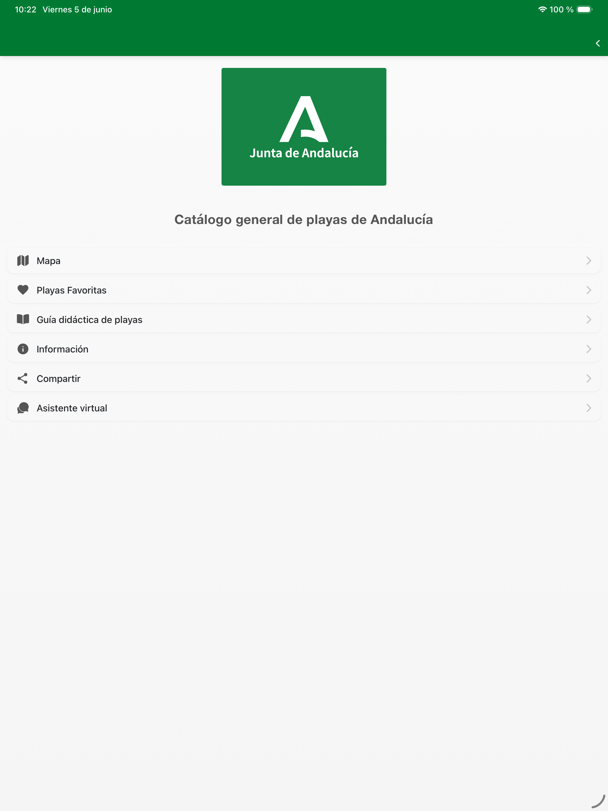 Catálogo General de Playas screenshot 8