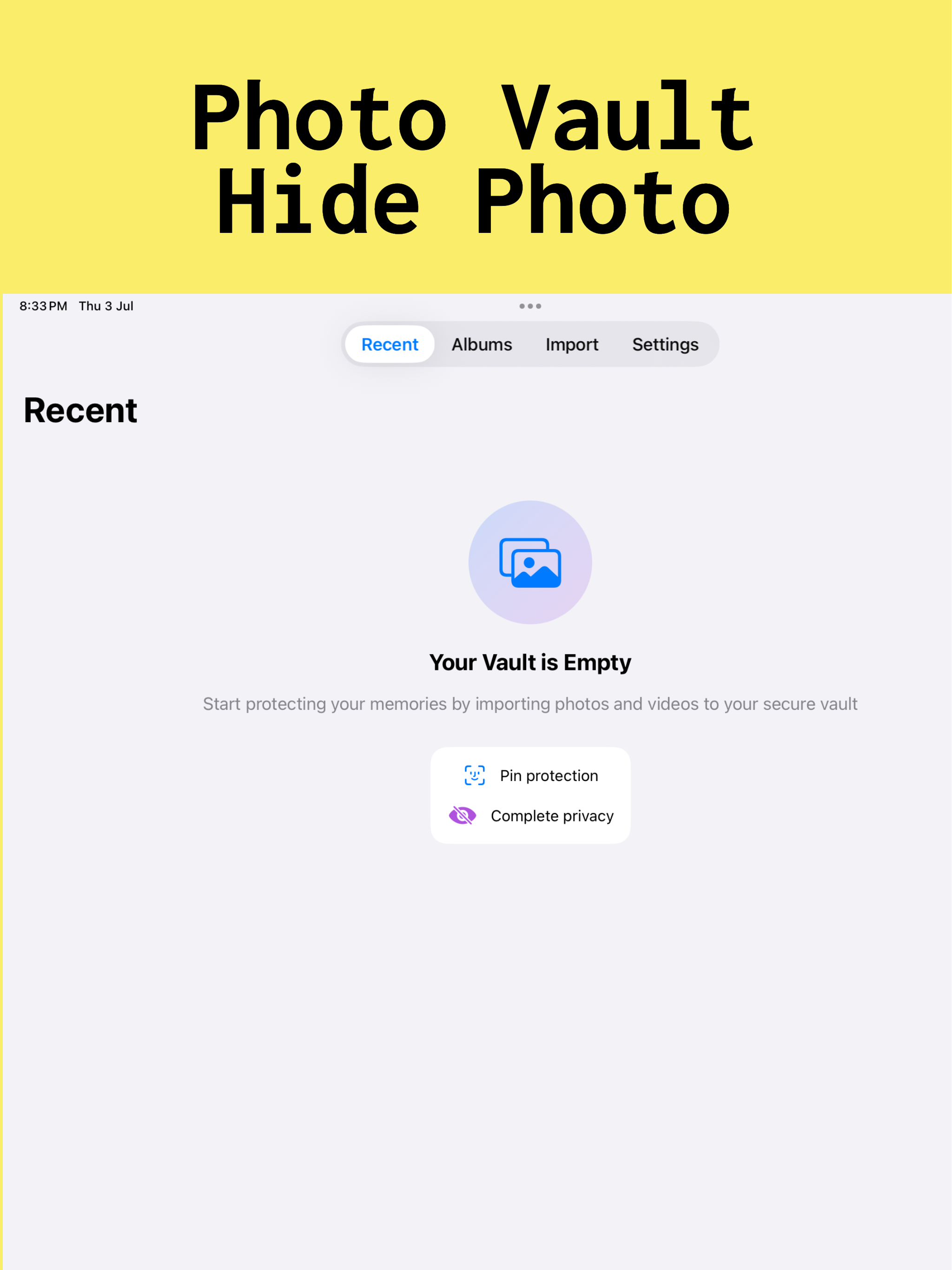 Photo Vault - Hide Photo