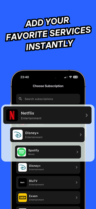 Subscription Tracker: Suby Screenshot 4 of 6