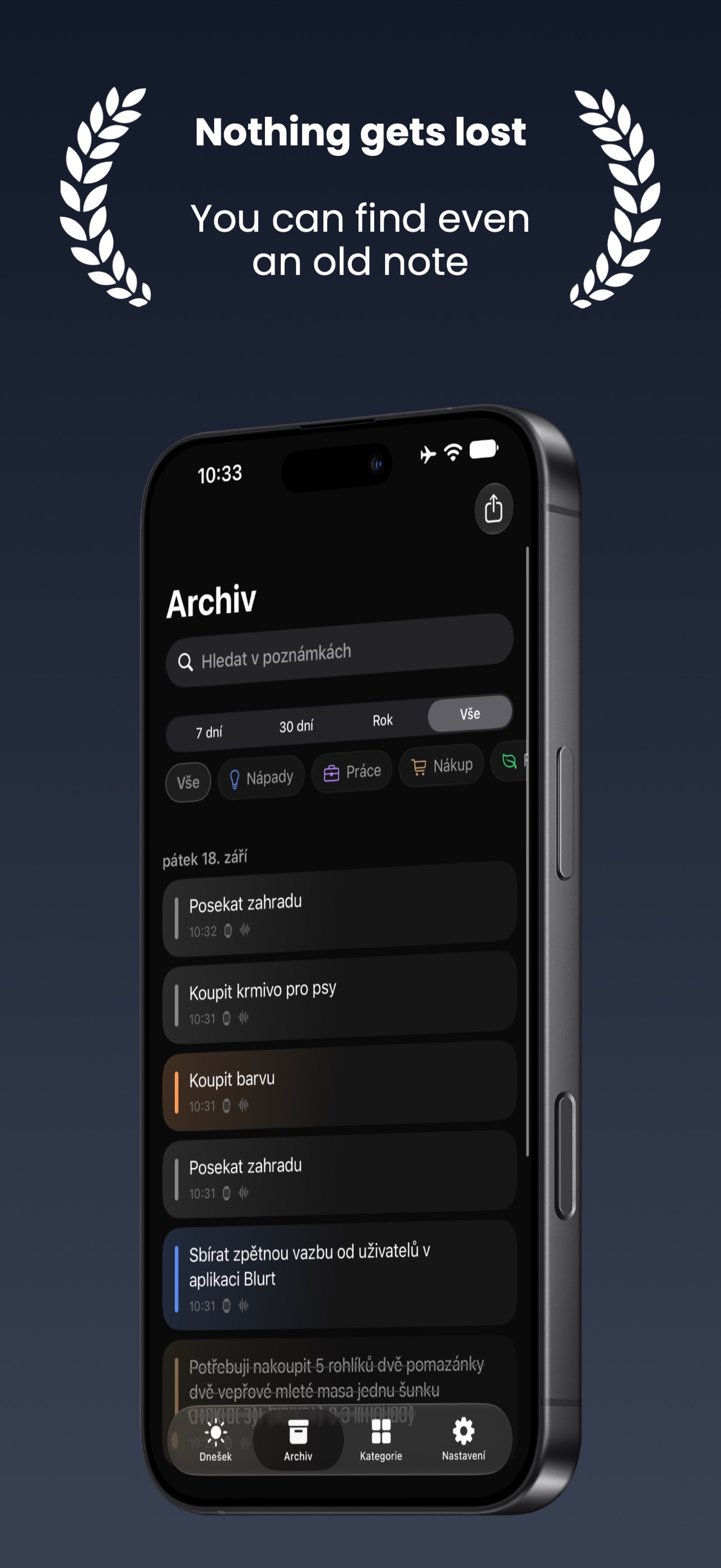 Screenshot 5 of Blurt: Wrist Voice Notes