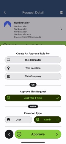 AutoElevate Notify screenshot